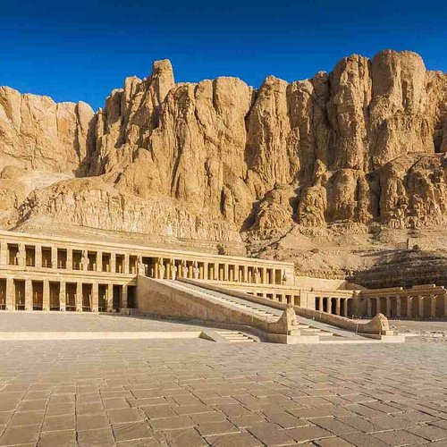 Ancient Egyptian temples along the Nile